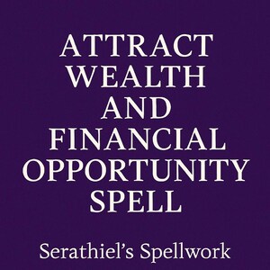 Attract Wealth & Financial Opportunity Spell | Abundance Magnet Ritual | Spells by Lady Serathiel