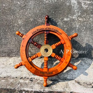Timón barco pirata pared - Colección Nueva 2026