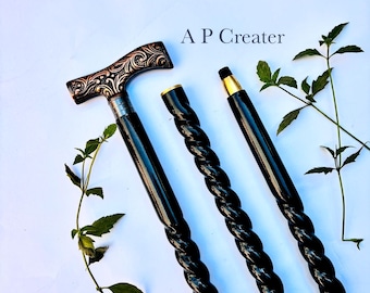 Personalized Walking Cane , Classic Walking Stick , Walking Canes for Men , Hand Carved Cane , Christmas Gift For Parents, Halloween Gift