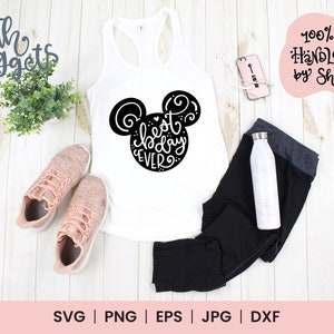 Mouse SVG, Best Day Ever SVG, Mouse Ears SVG, Vacation cut file, Mouse silhouette cut file, Matching vacation t-shirt design