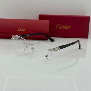 Cartier rimless glasses - Etsy 日本