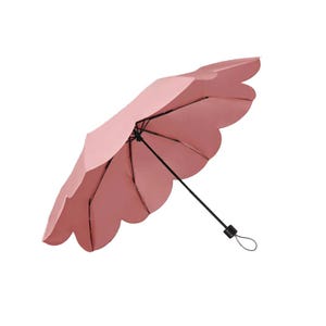 Sunny Mini Umbrella Foldable with Double-Layer UV Protection Compact Sunshade Portable Rain & Sun Parasol