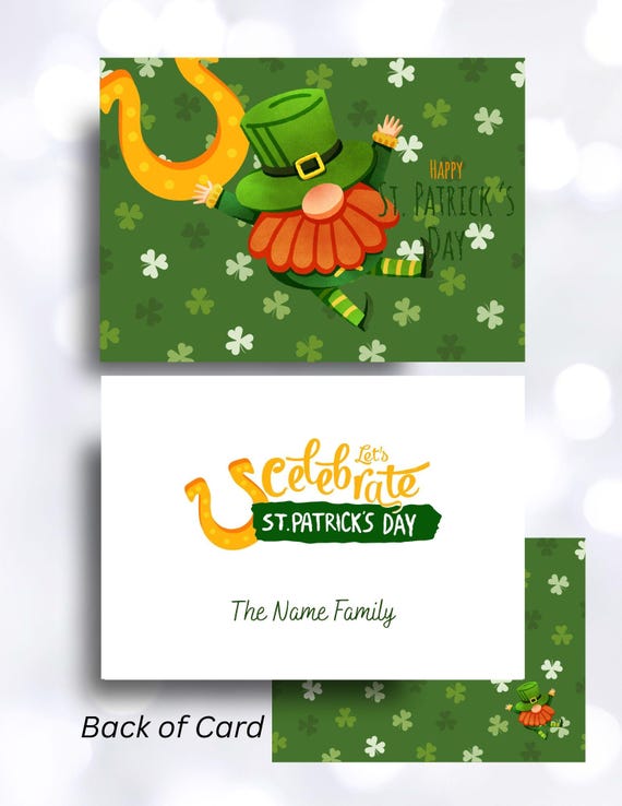 Let's Celebrate St. Patrick's Day Digital Greeting Card