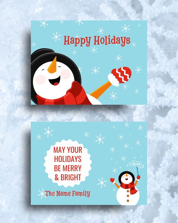 It's a Holiday Card Digital Card