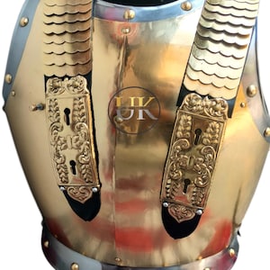19th Century French Cuirassiers Breastplate Armor: Medieval Knight Style
