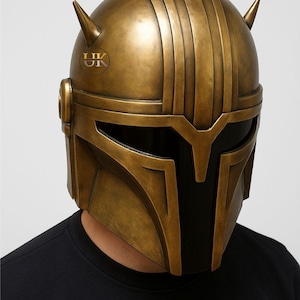 Mandalorian Blacksmith Armorer Helmet Replica - Star Wars Wearable Mask | The Ultimate Mandalorian Costume | Mandalorian Cosplay Armor