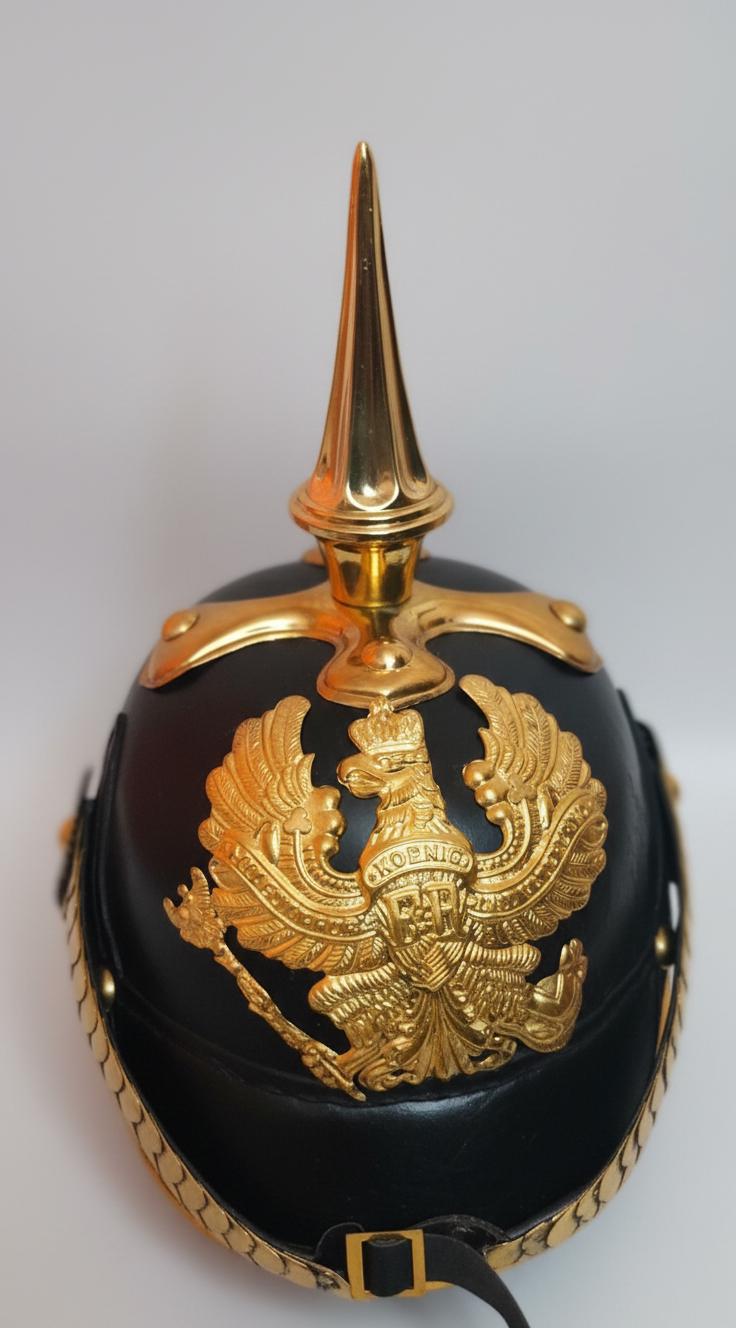 プロイセン帝国ドイツ軍ピッケルハウベスパイクヘルメット | 第一次