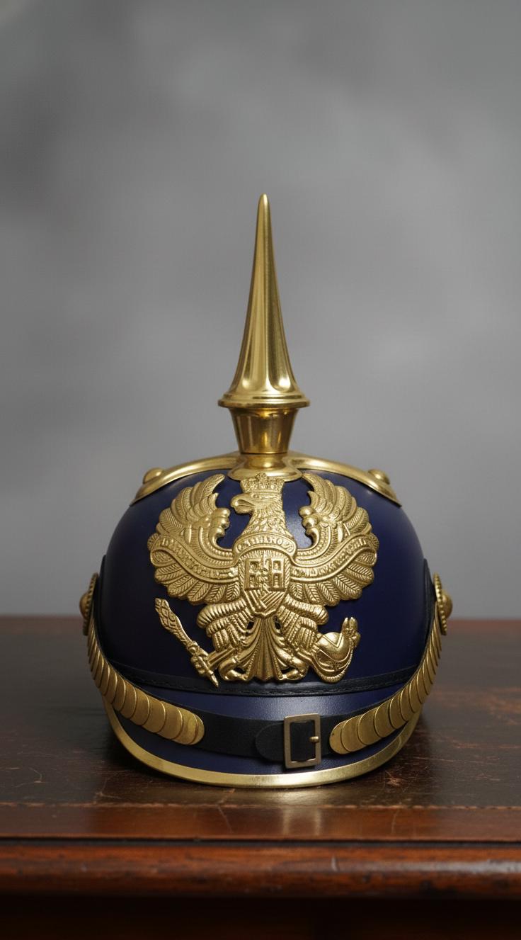 プロイセン帝国ドイツ軍ピッケルハウベスパイクヘルメット | 第一次