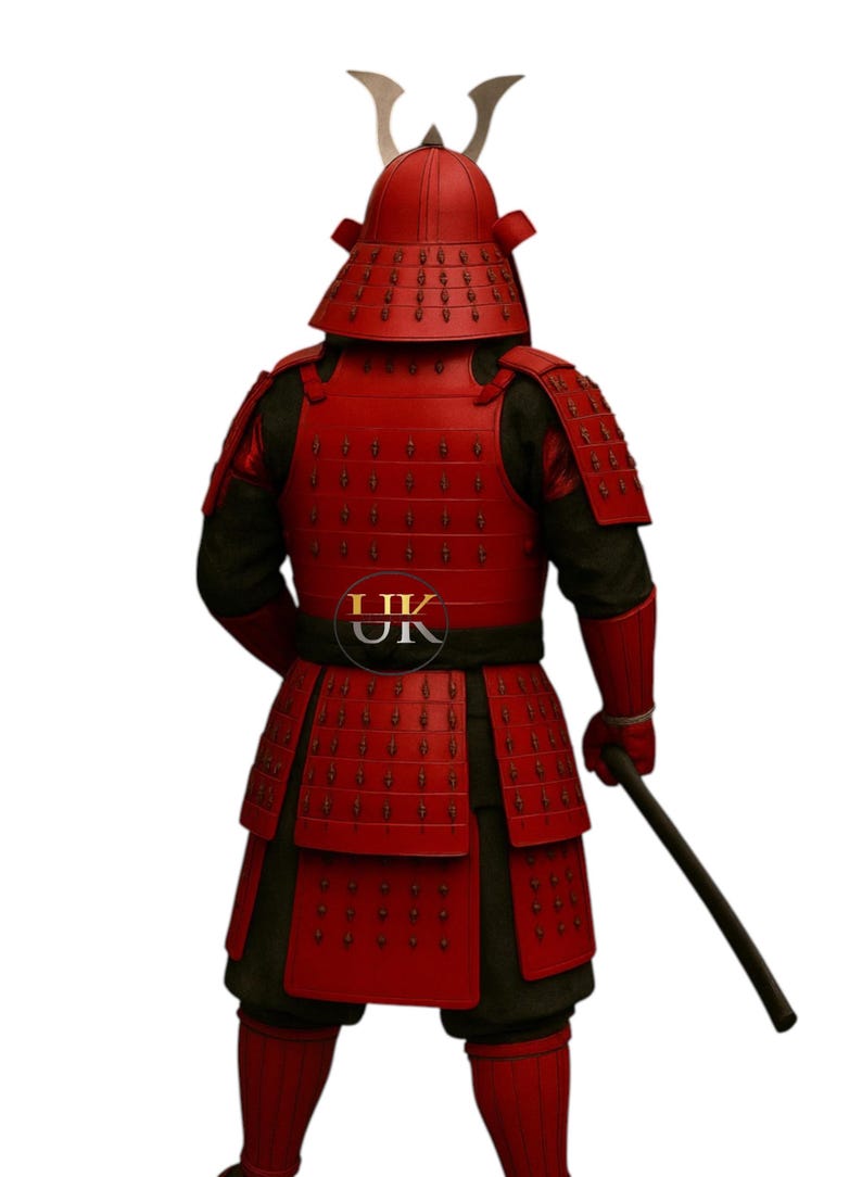 Red Armour Wearable Red Samurai Armor: Sengoku Period Iron & Silk Suit - Etsy
