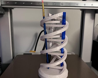 DNA Pencil Holder | Science-Themed Desk Organization | Biology Major Gifts