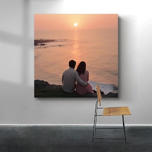 Personalized Photo Canvas Print: Custom Wall Art, Home Decor Gift