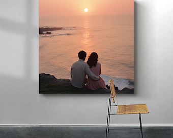 Personalized Photo Canvas Print: Custom Wall Art, Home Decor Gift