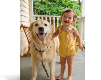 Personalized Photo Canvas Print: Custom Wall Art, Home Decor Keepsake