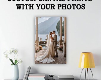 Custom Photo Canvas Print: Personalized Wall Art, Home Decor Gift