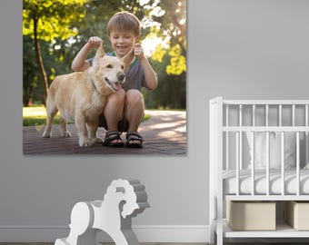 Custom Photo Canvas Wall Art: Personalized Home Decor