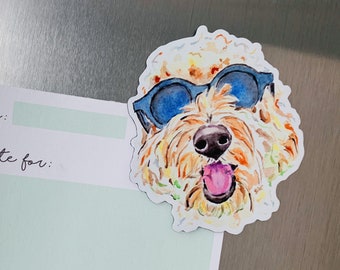 Funny Dog Humor Holy Shih Tzu Refrigerator Magnet