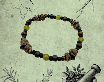 Appalachia Inspired Earthy Beaded Bracelet