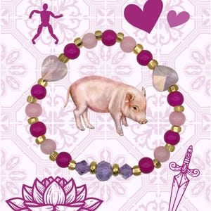 Circe Mythology Beaded Bracelet