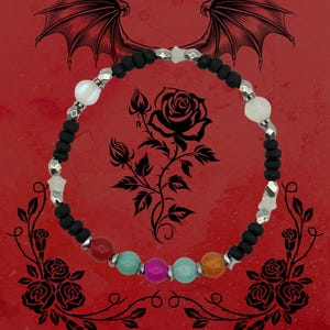 Booktok Romantasy Serie Perlenarmband