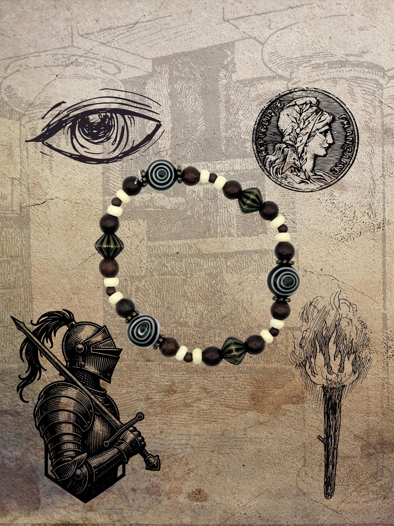 Terror and Starvation Beaded Bracelet