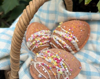 Speckled Easter Bath Bombs for Kids – Low Tox, Natural & Gentle | Handmade Gift Set | Ready to Ship