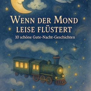 When the Moon Whispers Softly – 10 Loving Bedtime Stories for Children | Read-aloud Book as PDF | Sleep Aid for ages 3 and up