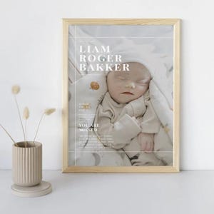 Impression de naissance personnalisée - Impression de statistiques de naissance - Cadeau pour nouveau-né - Cadeau perte de bébé - Cadeau mort-né - Cadeau biblique - Impression perte de bébé - Perte de grossesse