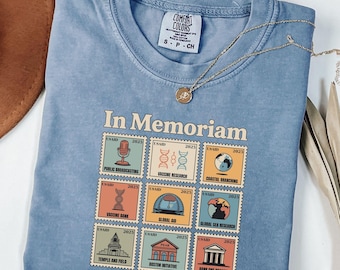 Camiseta pró-democracia, camiseta antifascismo, camiseta Resist Protest, camiseta com estampa política liberal, camiseta ativista Comfort Colors®, retrô In Memoriam