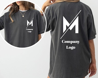 Comfort Colors© Custom Logo Shirt | Personalized Company Shirt | Custom Business Logo Tee | Staff Uniform Shirt