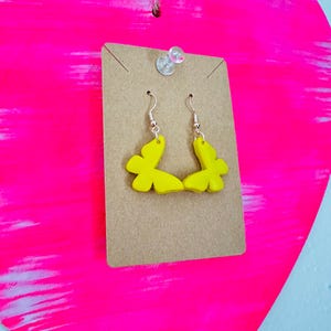 Small light Yellow butterflies