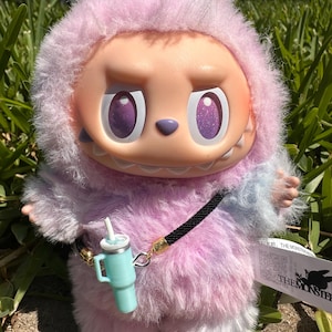 Mini Tumbler Cup Crossbody for LABUBUS