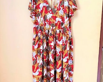 Handmade Silk Maxi Slip Dress: Elegant Boho Beach Gown