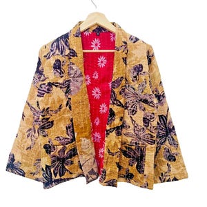 Handmade Cotton Vintage Kantha Jacket