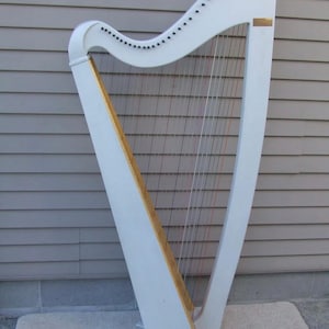 New 29 strings harp rosewood harp with adjustable key and extra strings bag