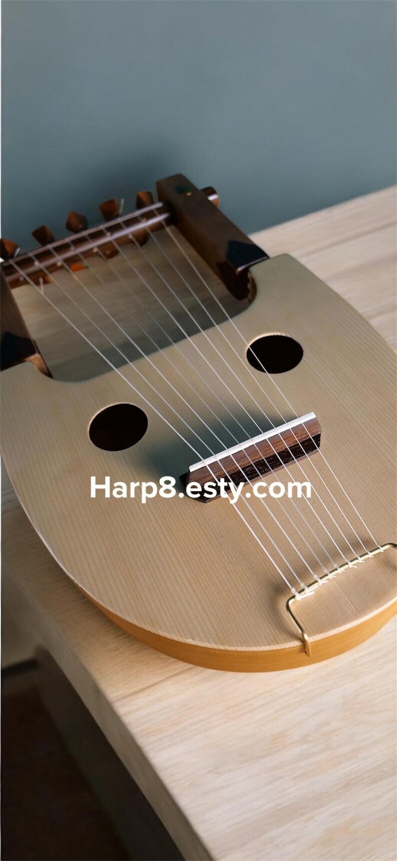 Handcrafted Phorminx Lyre of Homer Musical Instrument 7 or 9 Strings ...