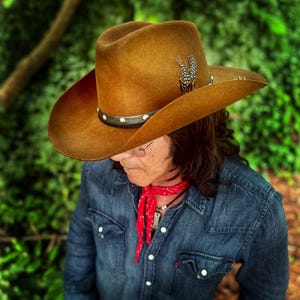 Custom Brown Cowboy Hat