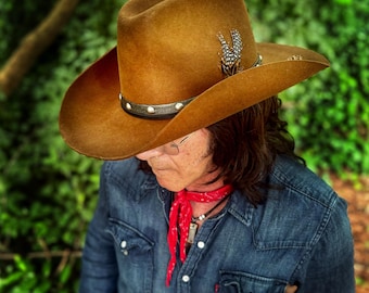 Custom Brown Cowboy Hat