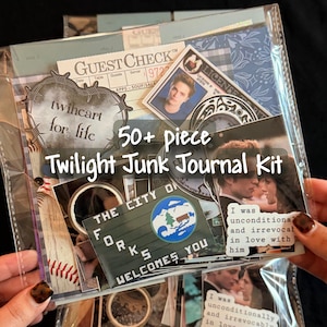 twilight junk journal kit | ephemera scrapbooking