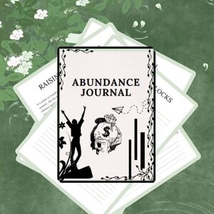 Agenda numérique Manifestation d'abondance | Richesse manifeste, état d'esprit et objectifs financiers | Agenda 42 pages