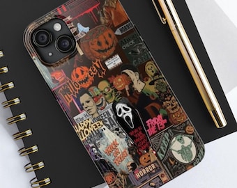 Horror Movie Phone Case, Halloween Scary Scream Terrifier Phone Case, Vintage Halloween Phone Case