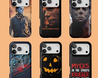 Michael Myers Funny Phone Case, Michael Myers Halloween Horror case, Horror Film Phone Case, Halloween Gift