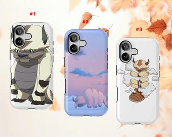 Appa Phone Case, Flying Bison Phone Case, Anime Fan Gift