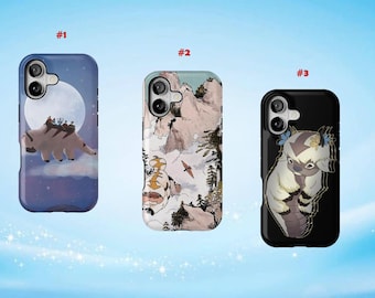 Appa Phone Case, Flying Bison Phone Case, Anime Fan Gift