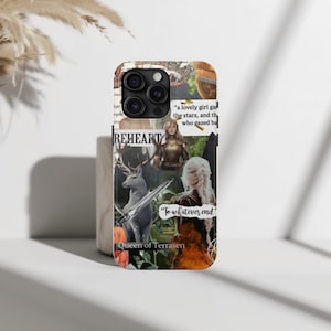 Thorns of Glass Phone Case, Acotar Phone Case,  Bookish Gift for Readers Phone Case