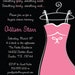 Printable Lingerie Shower Invitation Printable or Printed w/ FREE ...