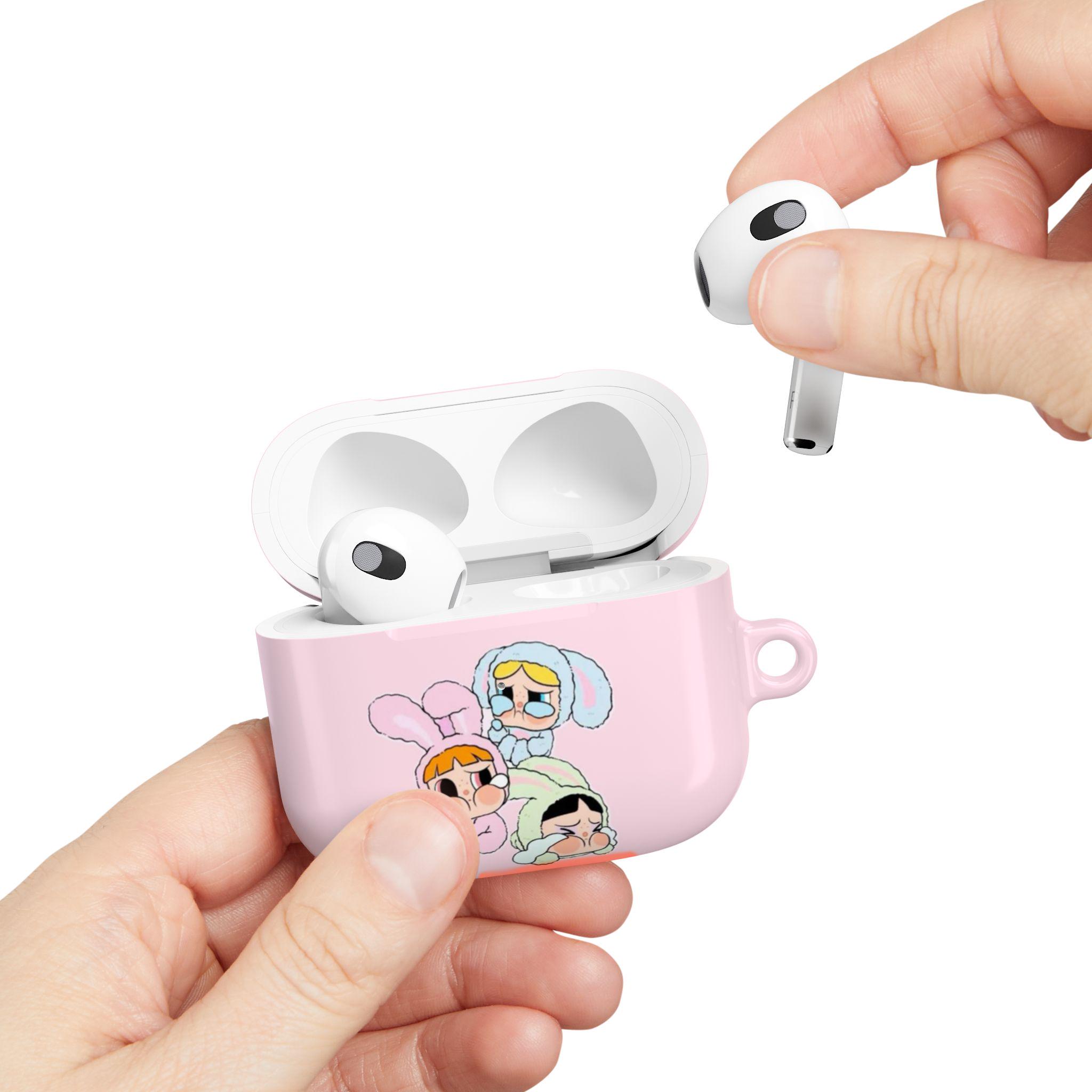 POPMART crybaby airpods proケース powerpuff POP MART CRYBABY x The Powerpuff Girls Series Earphone Case
