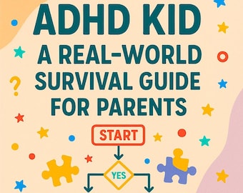 ADHS Elternschaft eBook & Printable Toolkit | Beruhigende Routinen, emotionale Skripte, Meltdown Support | Für Eltern von ADHS-Kids