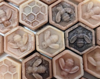 Vanilla Latte Coffee Beeswax Wax Melts | Natural Non-Toxic Wax Tarts for Warmer | Air Purifying