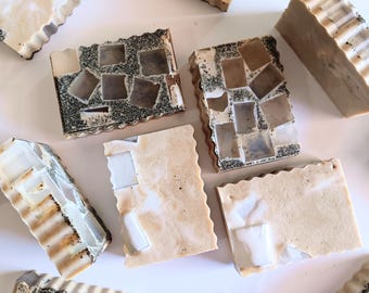 Goat Milk Soap Bar - Iced Coffee Vanilla Exfoliating