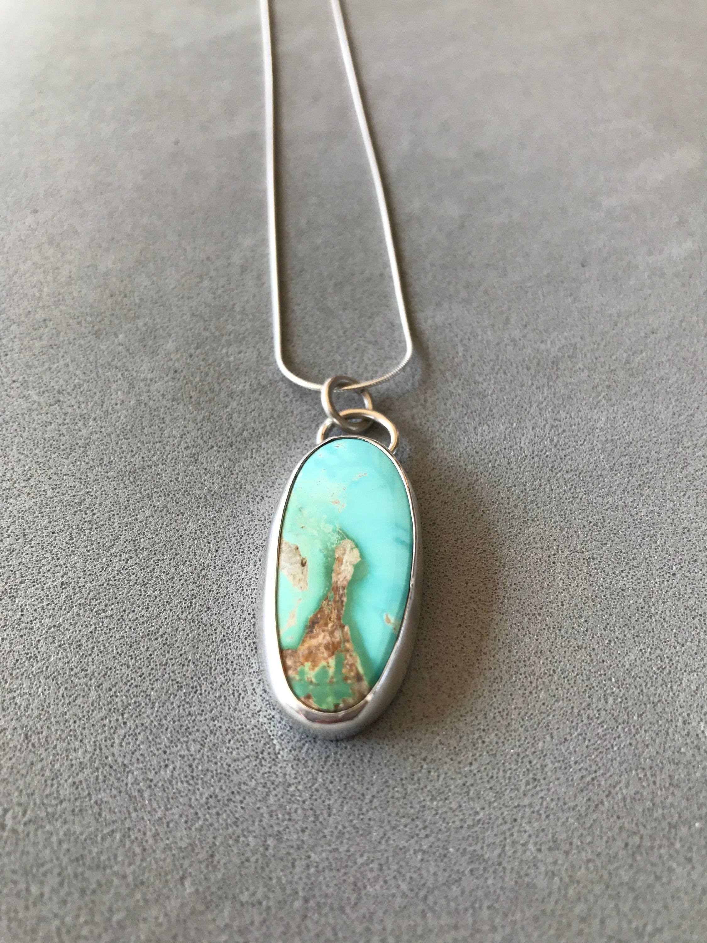 Royston Turquoise Pendant